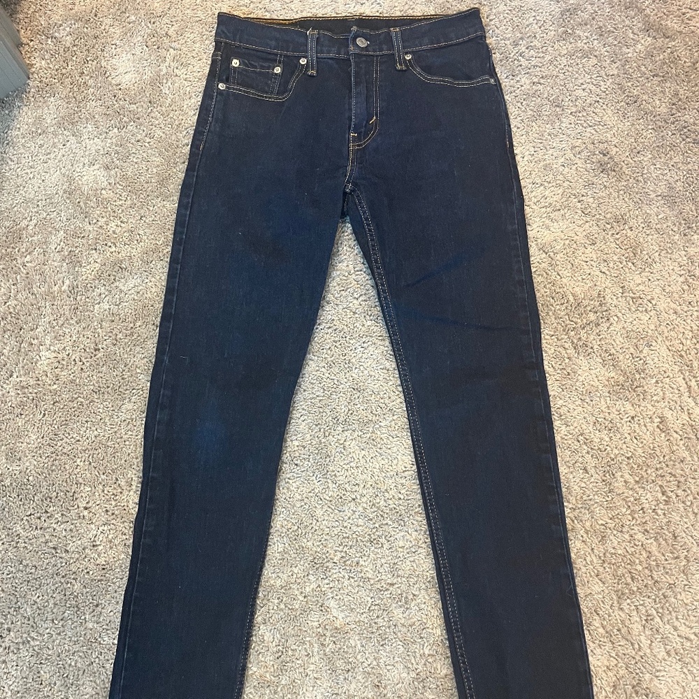 Levi's 512 Slim Taper Fit Mens Jeans (Dark Wash)